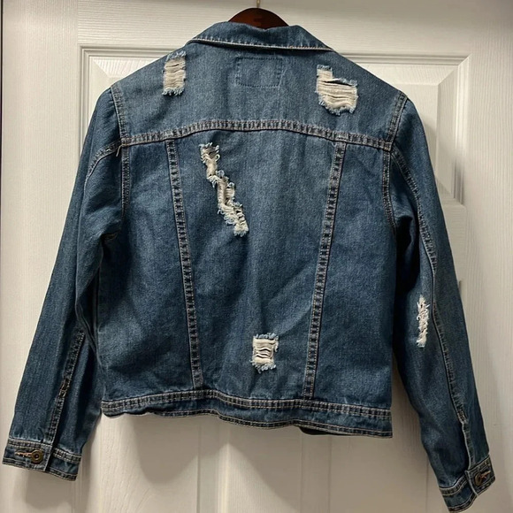 So Nikki Girls size XL denim jacket - Picture 5 of 8